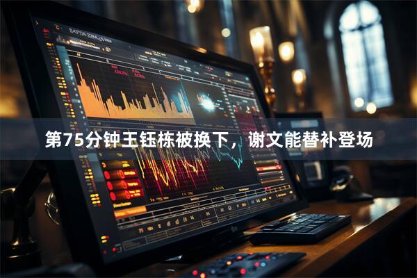 第75分钟王钰栋被换下，谢文能替补登场